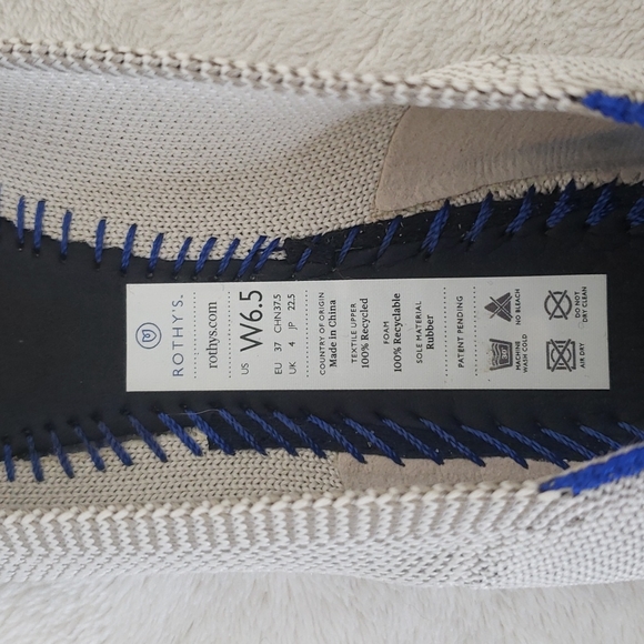 ROTHY'S Retired Birdseye pointed toe flats - Picture 5 of 5